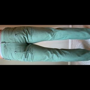 Men’s Diesel Darron style green denim jean